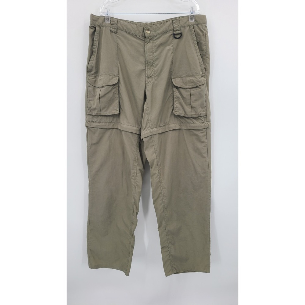 Gorpcore Columbia PFG Omni-Shade Mens Pants Large Convertible Zip Off Outdoor